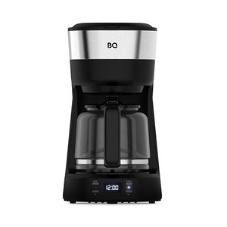 Кофеварка капельная BQ CM1000 черный-стальной, исп. кофе - молотый, 1.2 л, 900 Вт.
