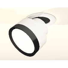 Светильник Ambrella Light XM8101501 SWH/PBK белый песок/черный полированный GX53 (A2241, A2105, C8101, N8113)