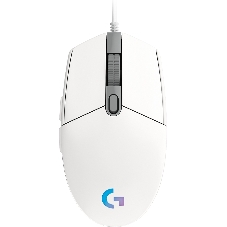 Мышь проводная Logitech G102 LIGHTSYNC белый, 8000 dpi, USB, кнопки - 6