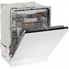 Посудомоечная машина встраиваемая Gorenje GV673B65 16 комплектов, 3 корзины, инверторный мотор, отсрочка старта, Wi-Fi управление, сенсорное управление, полный AquaStop, сенсор уровня воды, энергоэффективность А+++, уровень шума 42 дБ, белый