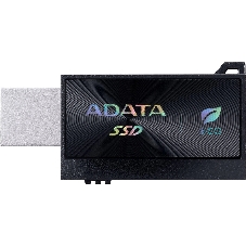 Внешний SSD ADATA SC730, 1TB, USB 3.2 Gen 2 Type-A/Type-C, R/W 600/600, черный