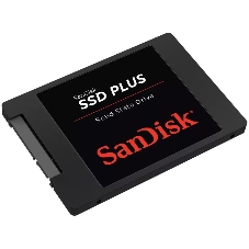 Накопитель SSD SanDisk SSD PLUS 2,5” SATA 250Gb, SDSSDA-250G-G28, 1 year