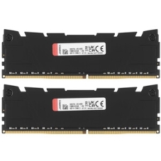 Оперативная память Kingston Fury Renegade, DDR4, 32GB (1x32GB), 3200MHz, CL16, DIMM, с радиатором, черный