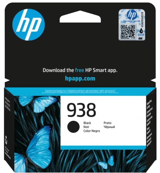 Картридж HP Ink 938 Black