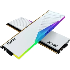 Оперативная память XPG Lancer, DDR5, 32Gb (2x16GB), 6400MHz, CL32, DIMM, с радиаторами, RGB, белый