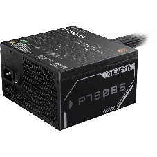 Блок питания GIGABYTE GP-P750BS, 750Вт, 80+ Bronze, 120мм, немодульный, черный