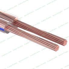 Кабель акустический Rexant 2х0,35 м м прозрачный BLUELINE (бухта 100 м)