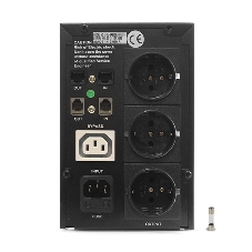 Источник бесперебойного питания CROWN Line Intractive CMU-SP800EURO USB 800VA\480W, корпус металл, 1x12V/9AH, розетки 4*EURO+1*IEC bybass, трансформатор AVR 140-290V, cъемный кабель 1.2 м, порт RJ11/45, порт USB, защита: от перегрузки, от КЗ, от скачков напряжения