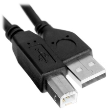 Кабель USB2.0 Cablexpert CCF-USB2-AMBM-TR-15, AM/BM, медь, двойн.экран, фер.кольцо, Pro, 4.5м, прозрач, пакет