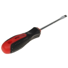 Отвертка Matrix fusion 11423 sl6.0х100 мм crv 3х компонентная рукоятка ''anti slip''