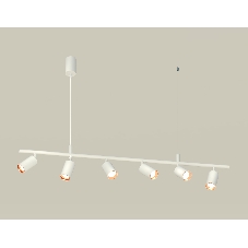 Светильник Ambrella light XB9005300/6 SWH/PPG белый песок/золото розовое полированное MR16 GU5.3 (С9005, С6322, N6114)