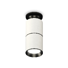 Светильник Ambrella Light XS6301220 SWH/PBK белый песок/черный полированный MR16 GU5.3 (N6902, C6301, A2061, N6103)