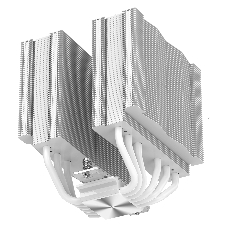 Кулер для процессора SAMA A60W белый, 2x120 мм, алюминий/медь, 800-2200 об/мин, 29 дБ, 4 pin PWM, 265 Вт, высота 156.5 мм