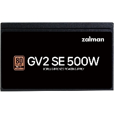Блок питания Zalman ZM500-GV2SE, 500Вт, 80 PLUS Bronze, 120мм, черный