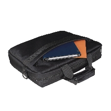 Сумка ExeGate BusinessPro EСС-115 Black, water resistant, черная, водоотталкивающий полиэстер, 15.6