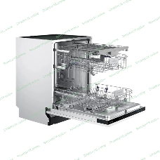 Встраиваемая посудомоечная машина Samsung DW60M6050BB/WT, ширина 60 см, 14 комплектов посуды, сенсорное управление, 7 программ, аква-стоп, датчик протечки