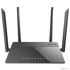 Маршрутизатор беспроводной D-Link DIR-841/RU/A1B, Wireless AC1200 Dual-Band Router with 1 10/100/1000Base-T WAN port and 410/100Base-TX LAN ports.802.11b/g/n compatible, 802.11AC up to 866Mbps,1 10/100/1000Base-T WAN port, 4