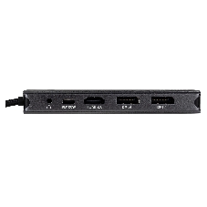 USB-концентратор HIPER HP-DS11-01, USB Type-C, USB Type-C/HDMI/USB-A/microSD/SD/DisplayPort/3.5мм/RJ45, USB