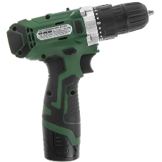 Дрель-шуруповерт Haммer ACD12CS, 12 В, 1,5 Ач, 26 Нм, щеточный