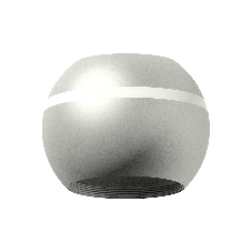 Корпус светильника C1103 SSL серебро песок D100*H80mm MR16 GU5.3 LED 3W 4200K