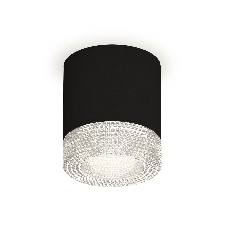 Светильник Ambrella Light XS7402010 SBK/CL черный песок/прозрачный MR16 GU5.3 (C7402, N7191)