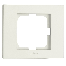 Ovivo Рамка 1-местн. ГРАНО (GRANO),  крем, 400-020000-096