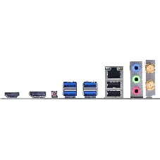 Материнская плата Biostar A620MS-E, AM5, AMD A620A, 2xDDR5, 2xSATA, 1xM.2, 1xPCIe 4.0 x16, 1xPCIe 3.0 x1, 1xHDMI, 1xDP, 1x1Gb LAN, 4xUSB-A 5Gbps, 2xUSB-A 2.0, 7.1, mATX