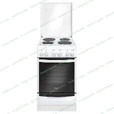 Плита электрическая Gefest 5140-01 белый, конфорок 4 электрических, духовка 55 л, 50 см x 85 см x 58.5 см