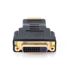Переходник Gembird Переходник HDMI-DVI 19M/25F, золотые разъемы, пакет