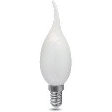 Лампа светодиодная Gauss Filament 104201209-D 9Вт цок.: E14 свеча 220B 4100K св. свеч. белый нейт. (упак.: 10 шт)