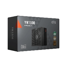 Блок питания PCCooler P5-YN1000-G1F, 1000Вт, 80 PLUS Gold, 135мм, модульный, черный