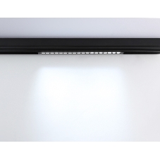 Управляемый светодиодный светильник для шинопровода Magnetic Ambrella light GL1312 BK черный IP20 15W 3000K-6400K 220V 24° 342*25*42 (Без ПДУ)
