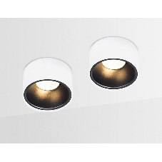 Светильник Ambrella light TN146 WH/BK белый/черный GU5.3 D96*78