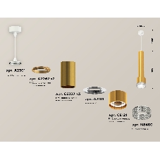 Светильник Ambrella Light XP8121005 PYG/CL золото желтое полированное/прозрачный GX53