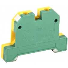 Зажим наборный IEK YZN20-006-K52 ЗНИ-6PEN 6мм2 (JXB-земля)