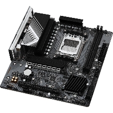 Материнская плата ASRock B650M-HDV/M.2, AM5, AMD B650, 2xDDR5, 4xSATA, 2xM.2, 1xPCIe 4.0 x16, 1xPCIe 4.0 x4, 1xPCIe 3.0 x1, DisplayPort, HDMI, 1x2.5Gb LAN, USB Type-C, 3x3.5 мм, 7.1, microATX