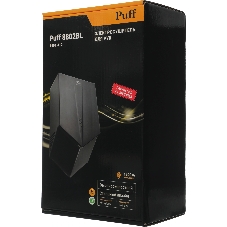 Сушилка для рук Puff 8802Bl 1200Вт черный
