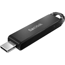 Флешка USB Sandisk CZ460 Ultra (SDCZ460-128G-G46), 128Gb, USB Type-C, R/W 150/30, черный