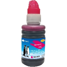 Чернила G&G GG-T6643M пурпурный100мл для Epson L100, L110, L120, L130, L132, L210, L222