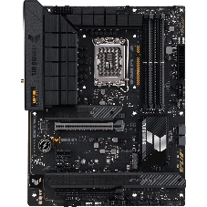 Материнская плата ASUS TUF GAMING H770-PRO WIFI, LGA 1700, Intel H770, 4xDDR5, 4xSATA, 4xM.2, 1xPCIe 5.0 x16, 1xPCIe 4.0 x4, 2xUSB-A 3.2 Gen 2, 4xUSB-A 3.2 Gen 1, 1xUSB-C 3.2 Gen 2x2, 1x2.5Gb LAN, 5x3.5 мм, 7.1, Standard-ATX