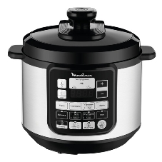 Мультиварка-скороварка Moulinex CE620D32 5л 1000Вт серебристый/черный