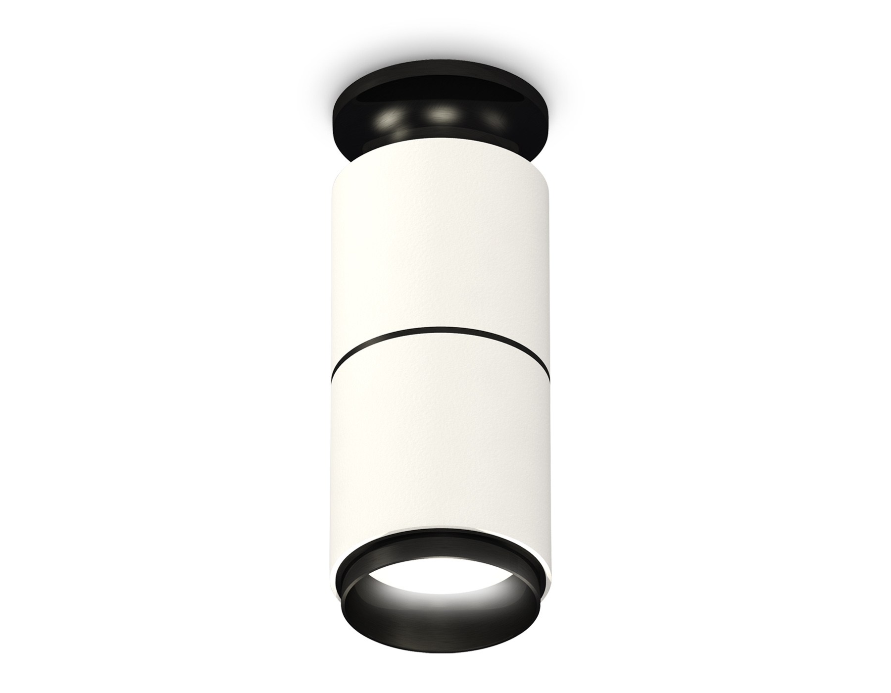 Светильник Ambrella Light XS6301221 SWH/PBK белый песок/черный полированный MR16 GU5.3 (N6902, C6301, A2061, N6121)