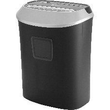 Шредер Buro Office BU-S1201 черный/серебристый с автоподачей (секр.P-3) фрагменты 12лист. 25лтр. скрепки скобы пл.карты CD