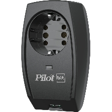 Сетевой фильтр Pilot Bit (USB) (1 розетка) черный (коробка)