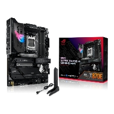Материнская плата ASUS ROG STRIX X870E-E GAMING WIFI, AM5, AMD X870E, 4xDDR5, 4xSATA, 5xM.2, 1xPCI-E 5.0 x16, 1xPCI-E 4.0 x4, 1xHDMI, 1xUSB-C 3.2 Gen 2, 1xUSB-C 3.2 Gen 2x2, 2xUSB-C 4.0, 1x 5Gb LAN, 9xUSB-A 3.2 Gen 2, 2x3.5 мм, TOSLINK, 1xWi-Fi 7, ATX