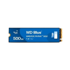 Накопитель SSD WD Blue SN5000, 500Gb, PCIe 4.0 x4, M.2 2280, NVMe, R/W 5000/4000