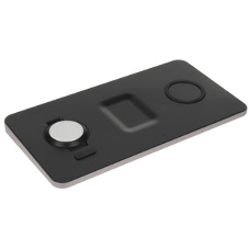Беспроводное зарядное устройство Satechi ST-X3TWCPM Trio Wireless Charging Pad для телефона, часов и наушников серый космос