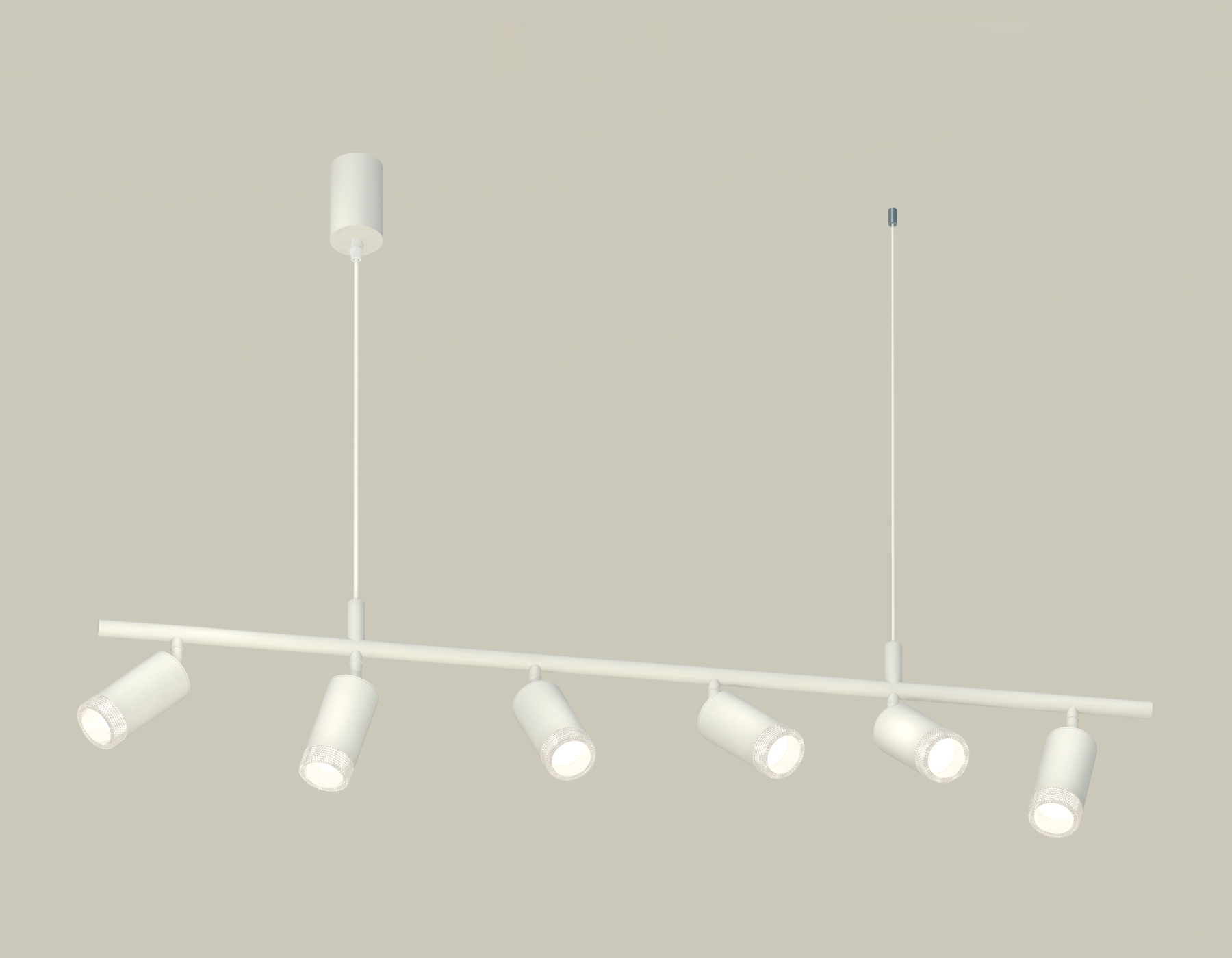 Светильник Ambrella light XB9005350/6 SWH/CL белый песок/прозрачный MR16 GU5.3 (С9005, С6322, N6150)
