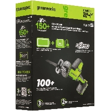 Пила сабельная аккумуляторная GreenWorks GPT-CRS-25, 24V, бесщеточная, без АКБ и ЗУ (1200507)