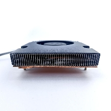 Кулер Foxline D65 черный алюминий+медь 2500rpm 32.6db 4-pin 65w 17мм